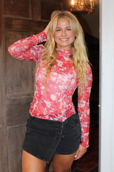 The Lindy Floral Top