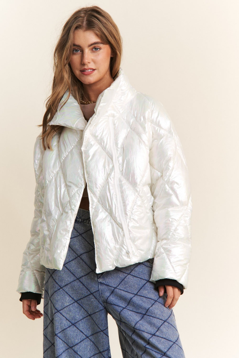 Winter Glass Puffer Jacket