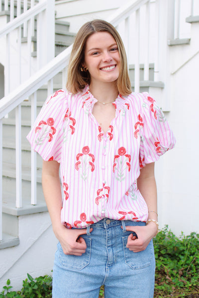 Jocelyn Floral Top