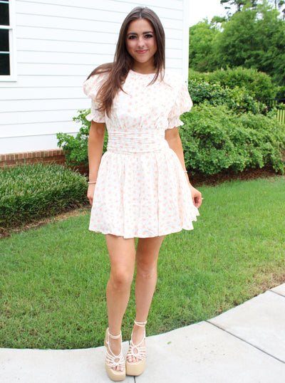 Christine Floral Mini Dress