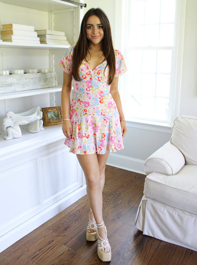 Penelope Floral Mini Dress