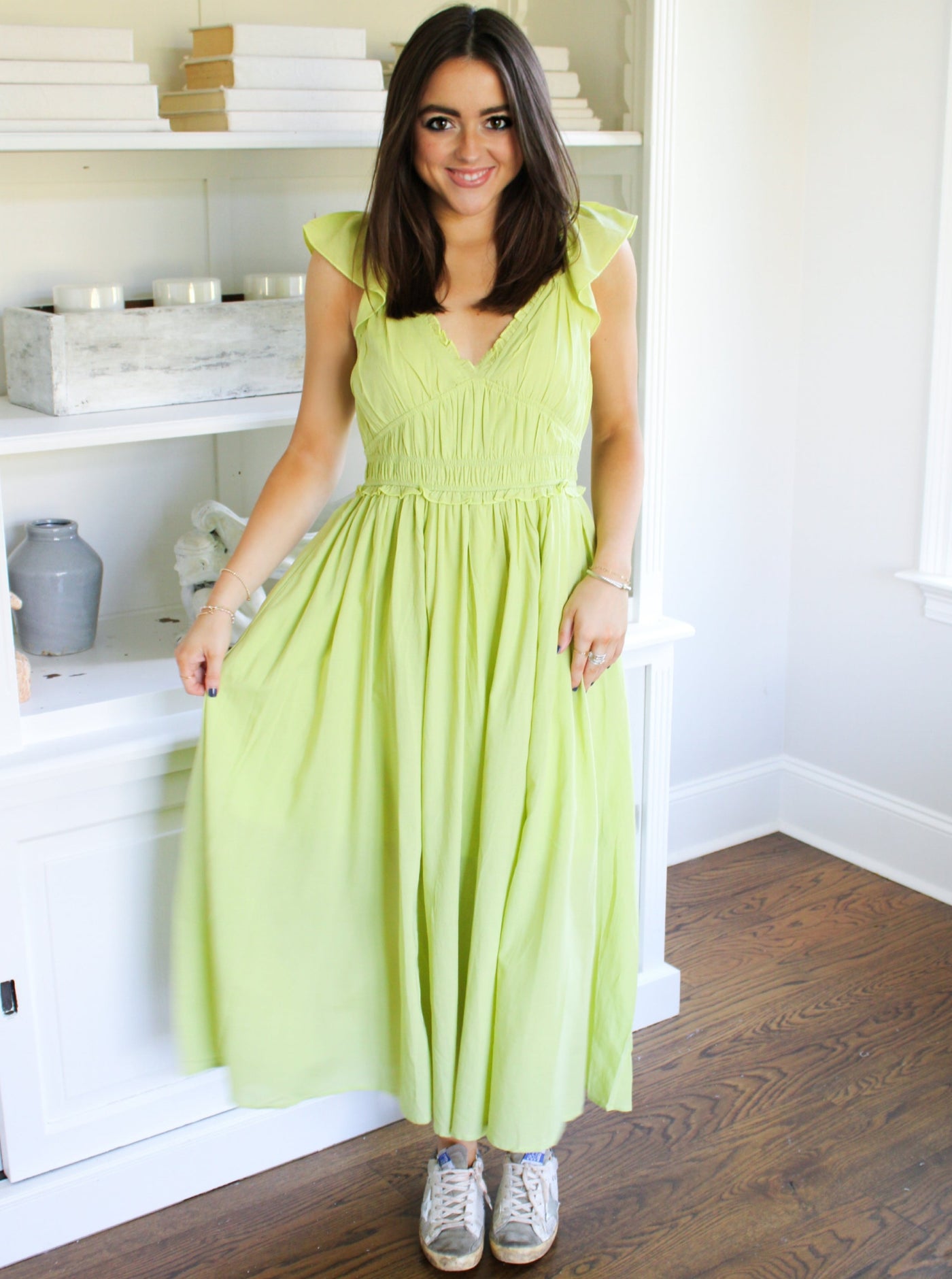 Lilia Sweetheart Maxi Dress