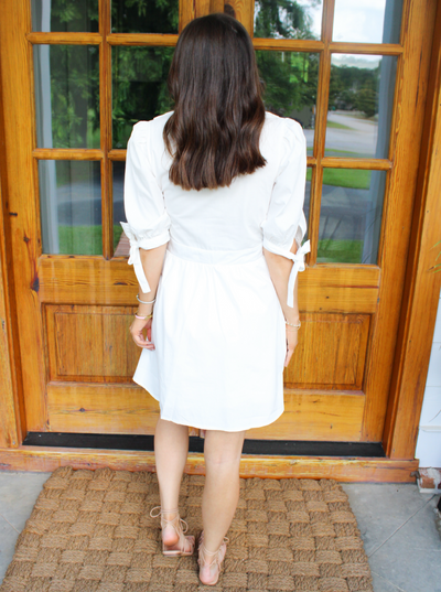 Hightower Mini Dress - White