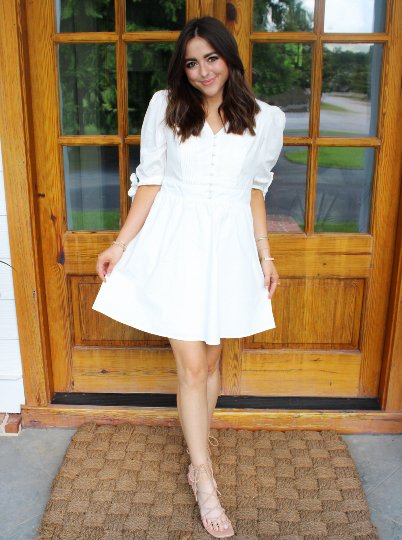 Hightower Mini Dress - White