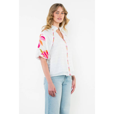 Mimi Embroidered Top