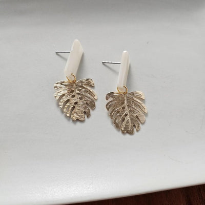 Mini Belize Earrings - Ivory