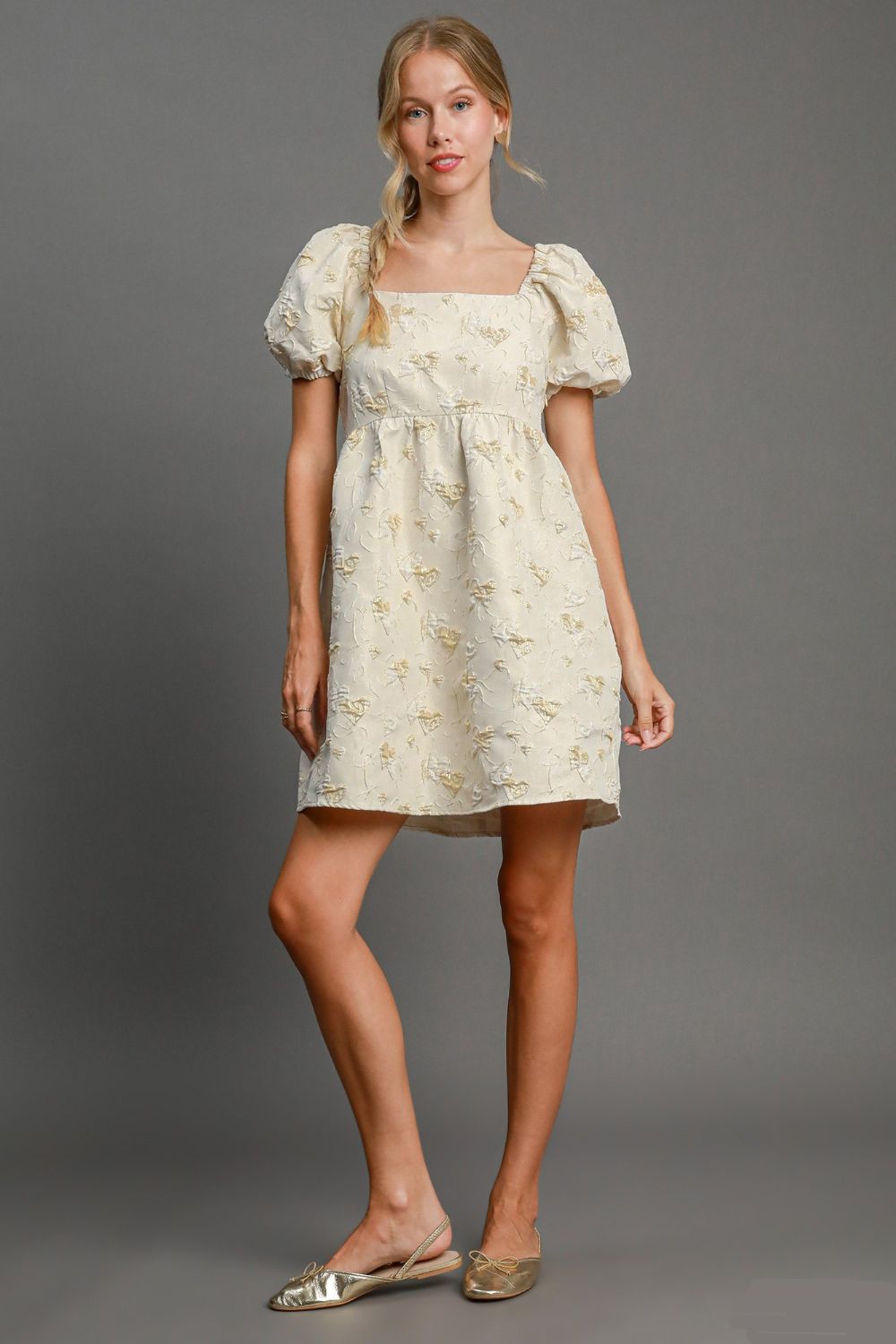 Jase Jacquard Mini Dress