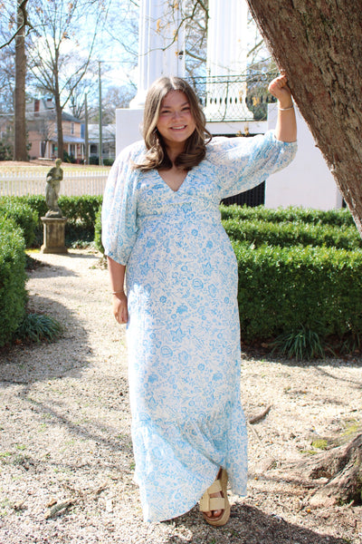 Gracie Floral Maxi Dress