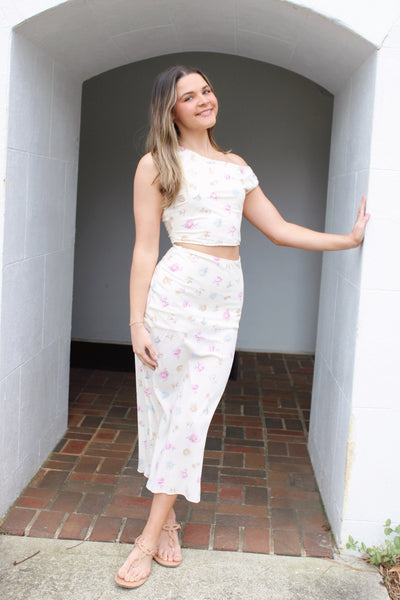 Regan Floral Skirt Set