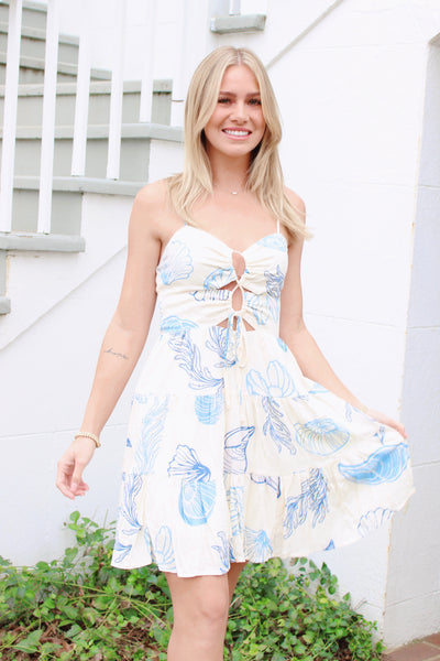 Sea Shell Mini Dress