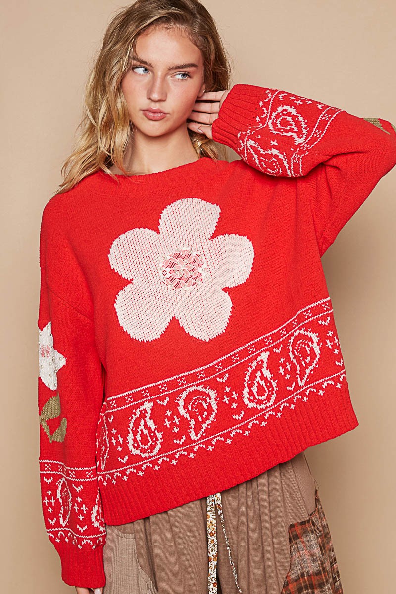 Flower Patch Sweater