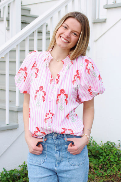 Jocelyn Floral Top