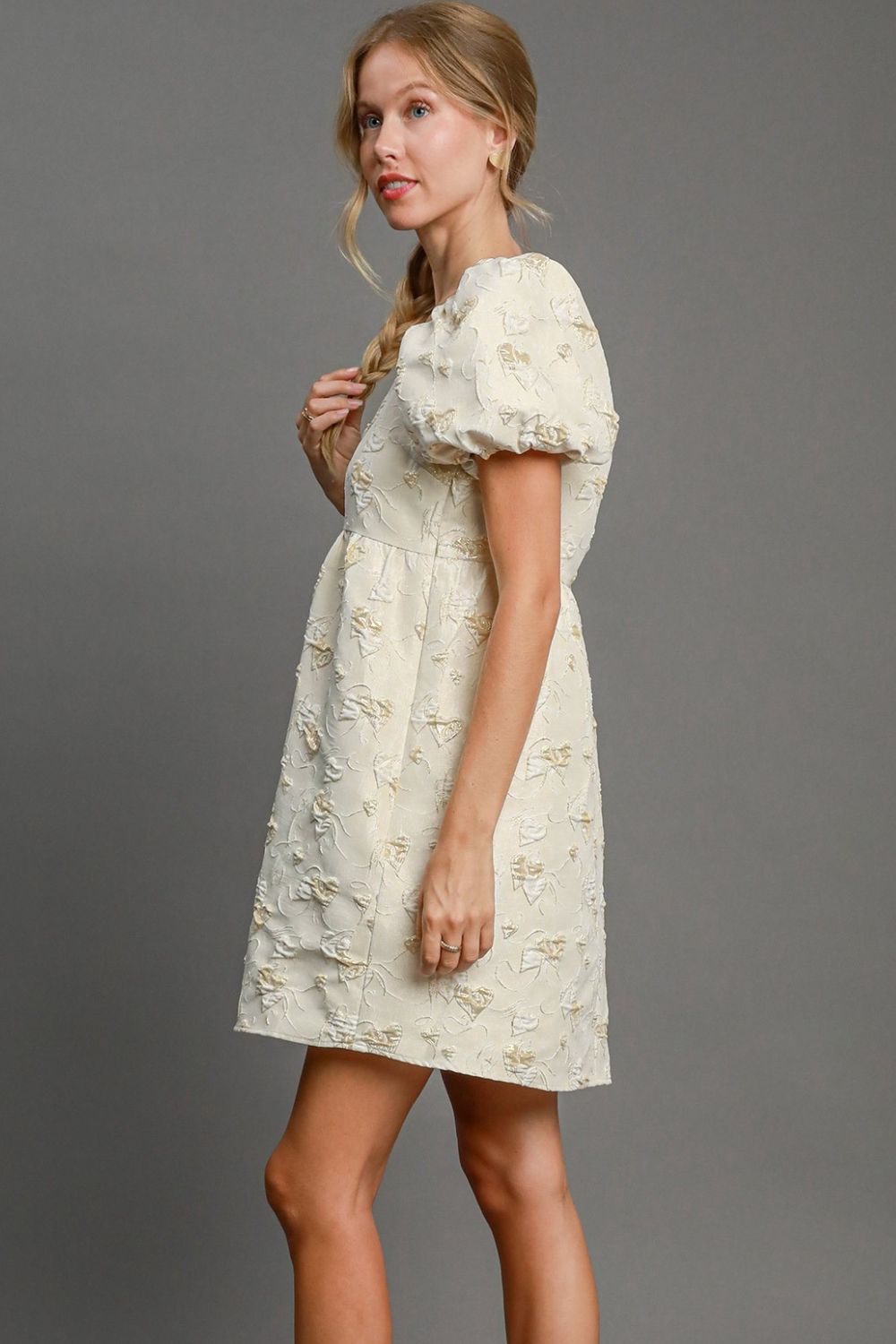 Jase Jacquard Mini Dress