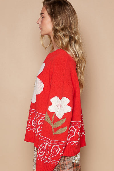 Flower Patch Sweater