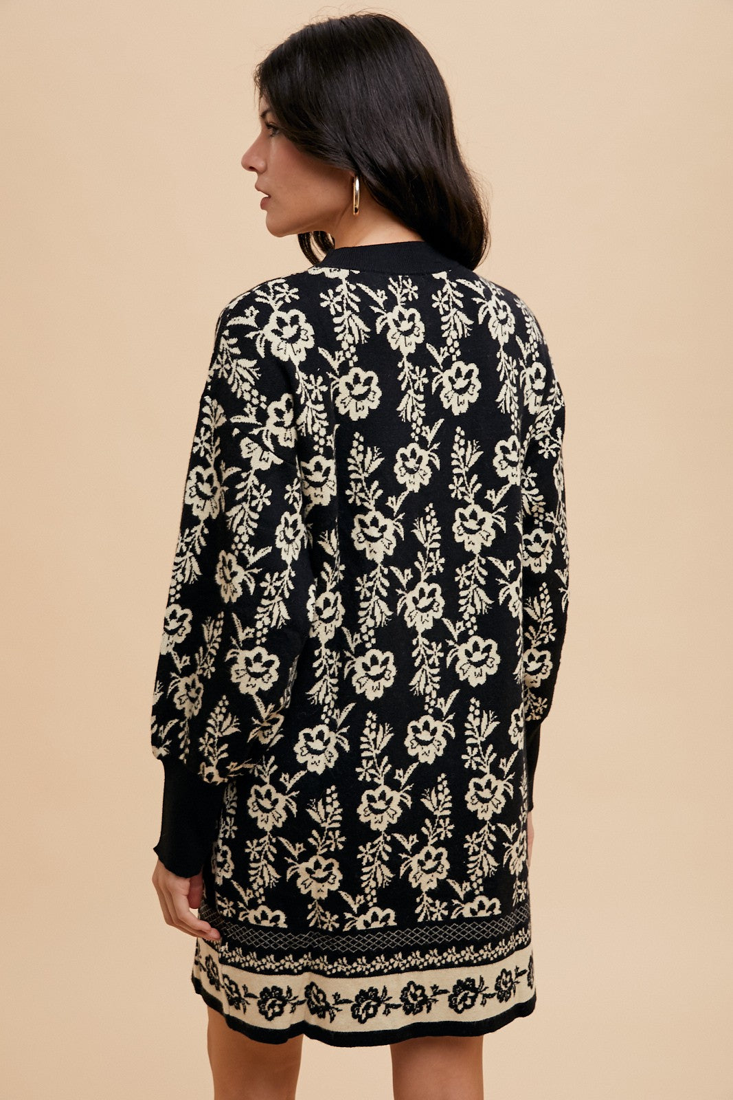 Allison Floral Sweater Dress