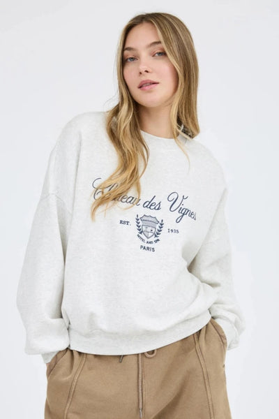 Chateau des Vignes Crewneck