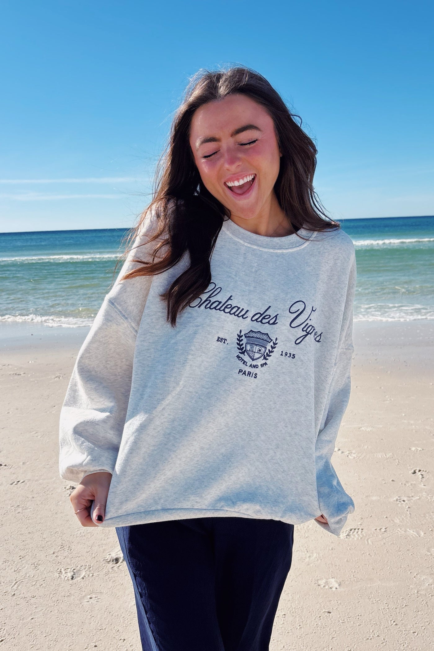 Chateau des Vignes Crewneck Sweatshirt