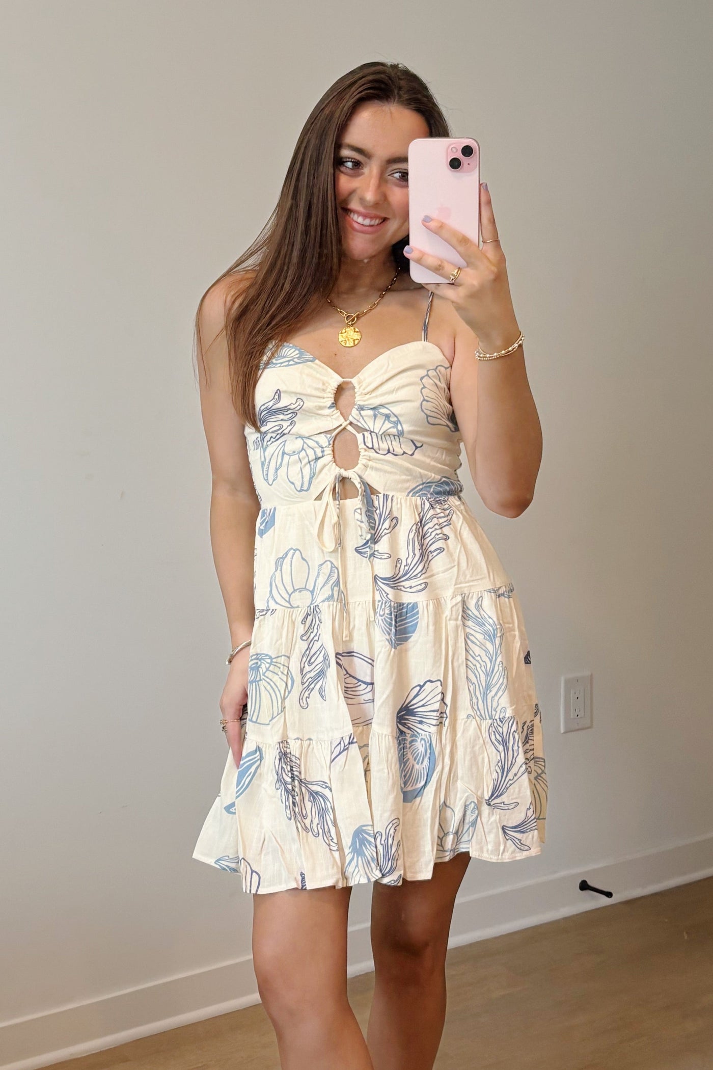 Sea Shell Mini Dress