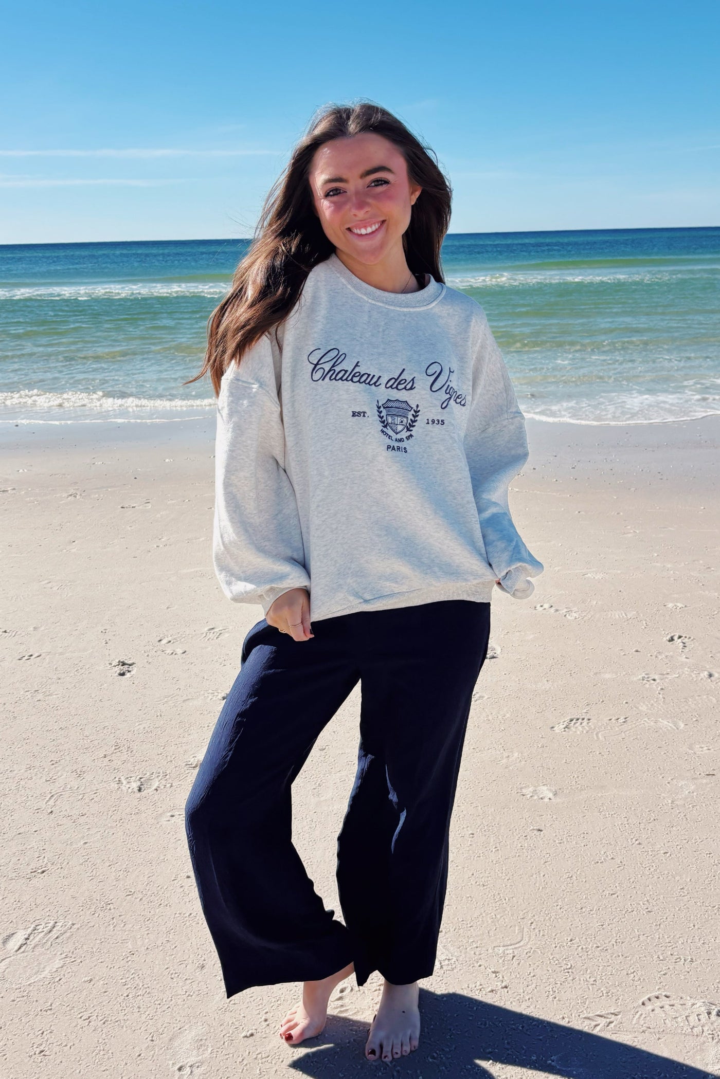 Chateau des Vignes Crewneck Sweatshirt