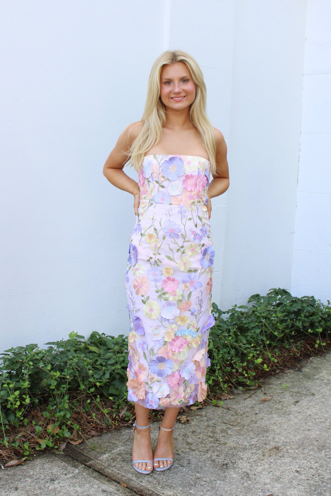 Jenny Floral Midi Dress