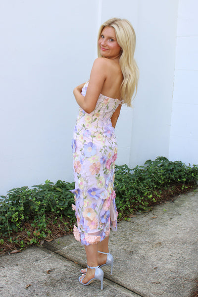 Jenny Floral Midi Dress