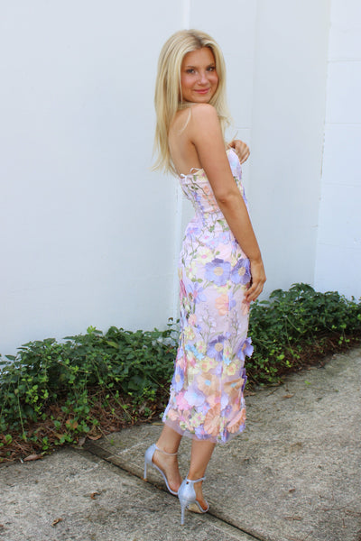 Jenny Floral Midi Dress