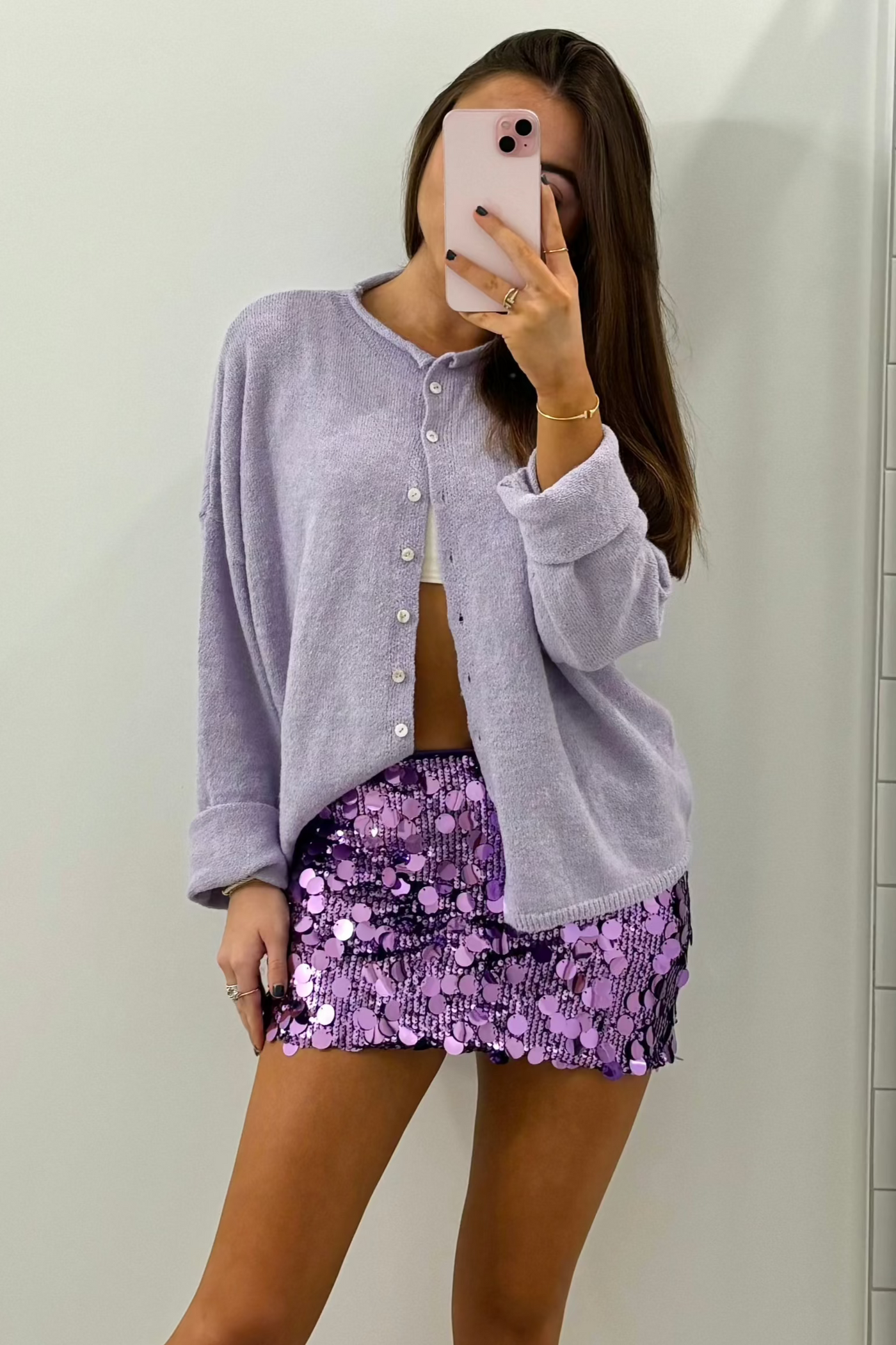 The Purple Rain Skirt