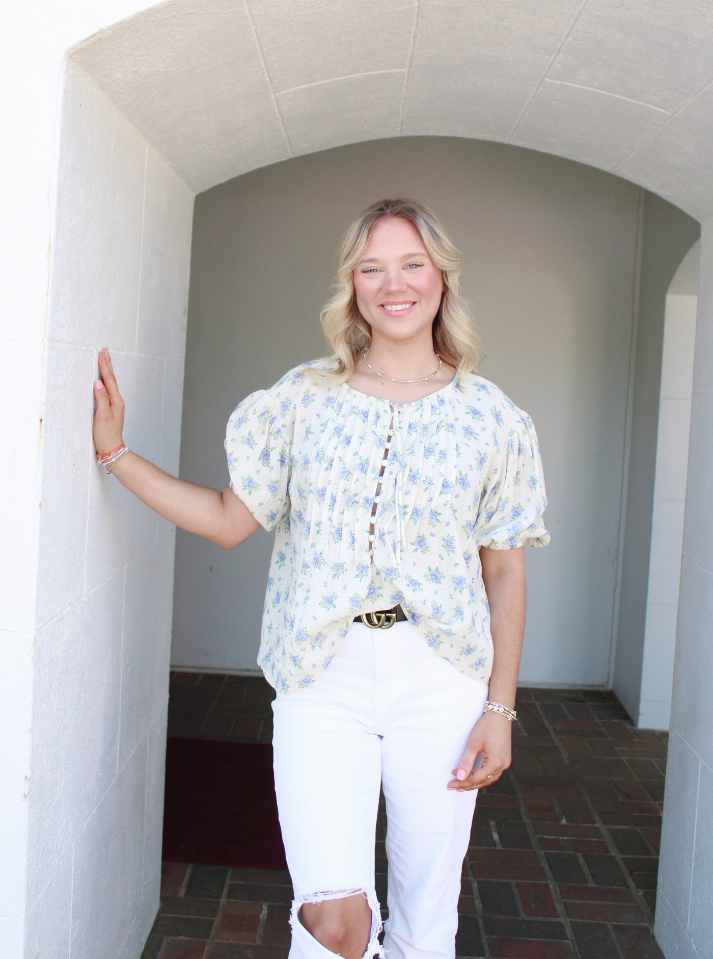 Brunch Girl Floral Top