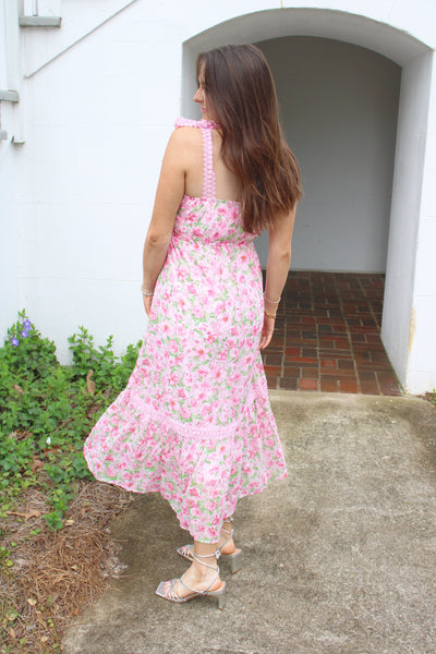 Charmaine Floral Midi Dress