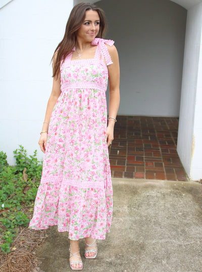 Charmaine Floral Midi Dress