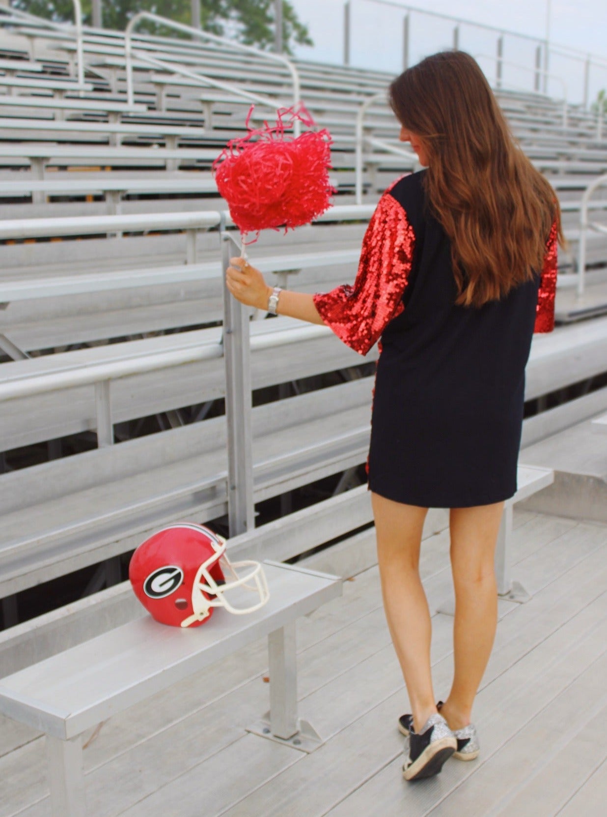 Game Day Oversized Sequin T-Shirt