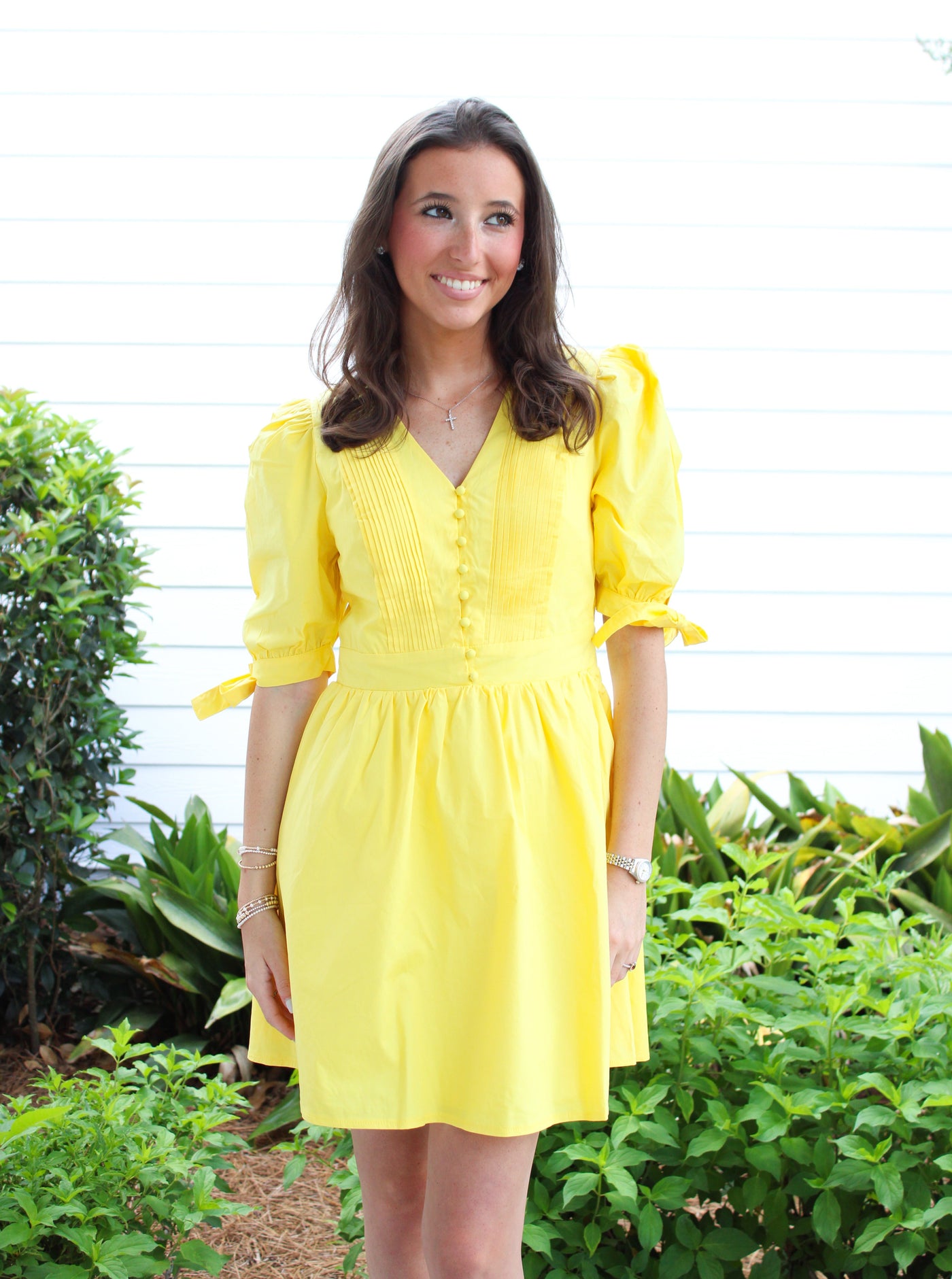 Hightower Mini Dress - Yellow