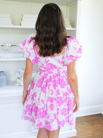 Finding Home Smocked Mini Dress