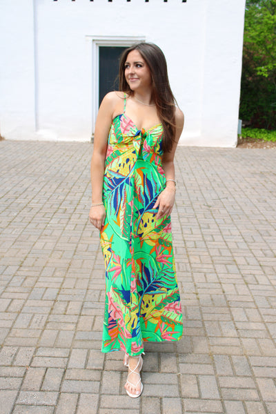 Paradise Palms Maxi Dress