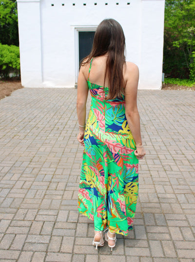 Paradise Palms Maxi Dress